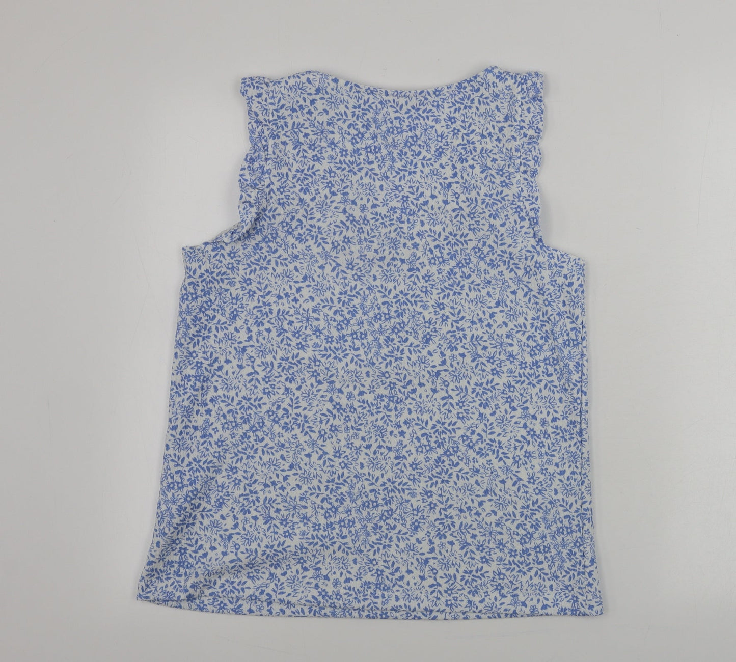 Womens UK Size 10 TU Blue Basic Tank