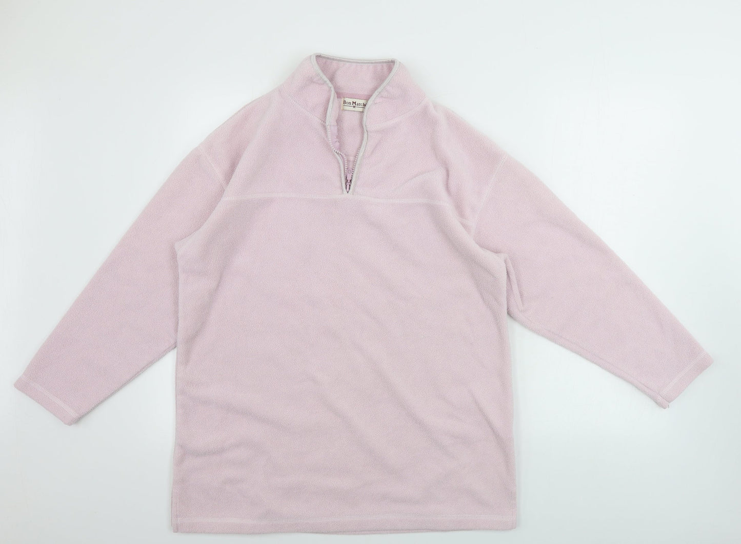 Bon Marche  Mens Pink   Henley Jumper Size S