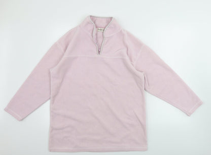 Bon Marche  Mens Pink   Henley Jumper Size S