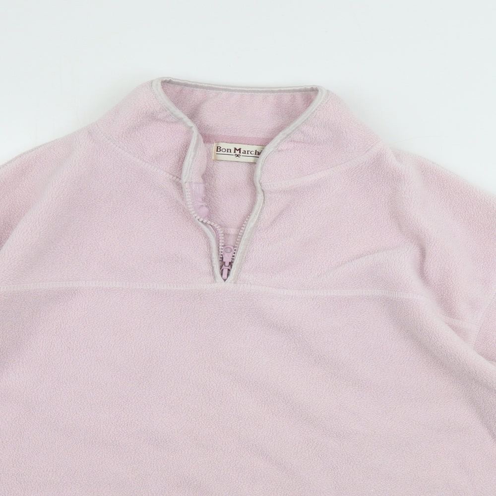 Bon Marche  Mens Pink   Henley Jumper Size S