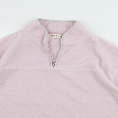 Bon Marche  Mens Pink   Henley Jumper Size S