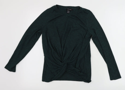 Womens UK Size 10 New Look Green Pullover Jumper