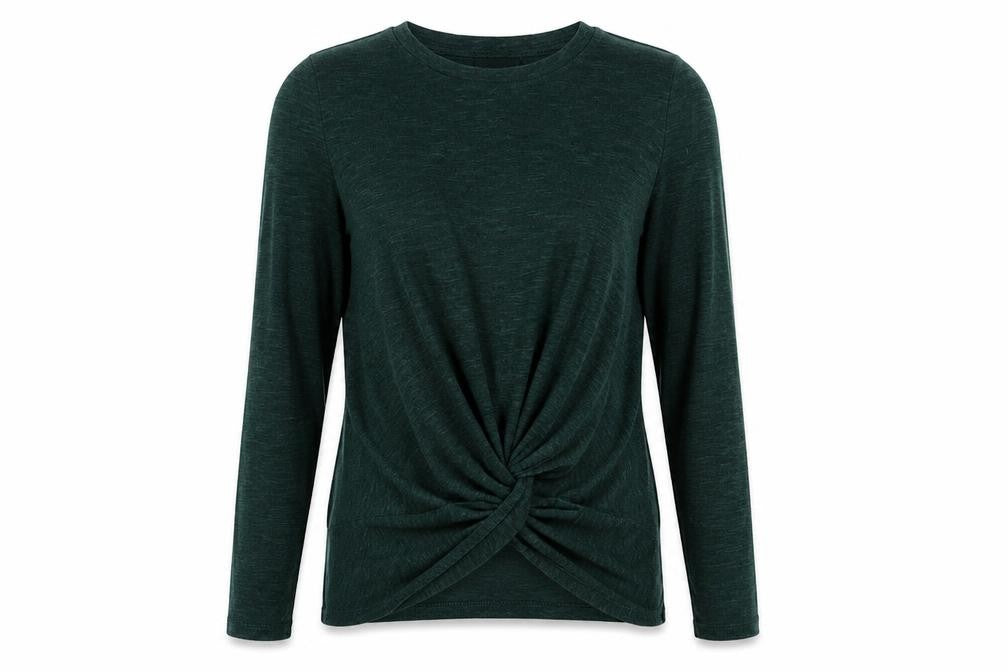 Womens UK Size 10 New Look Green Pullover Jumper