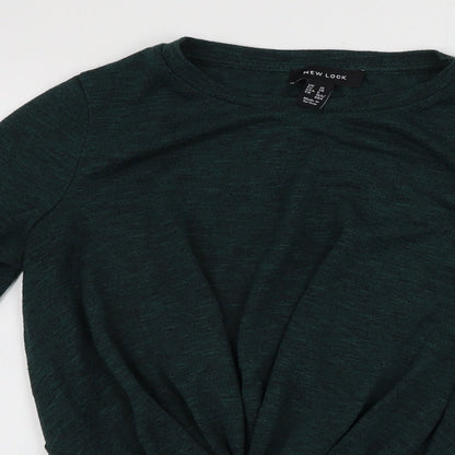 Womens UK Size 10 New Look Green Pullover Jumper