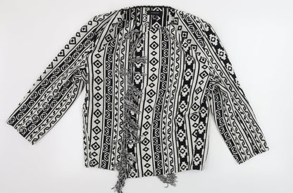 Womens UK Size 16 Atmosphere White Cardigan Jumper