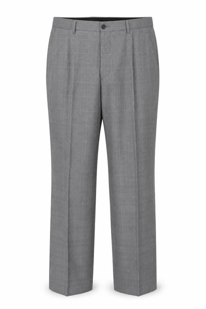 Mens UK Size 34 in Taylor & Wright Regular Fit  Grey Trousers