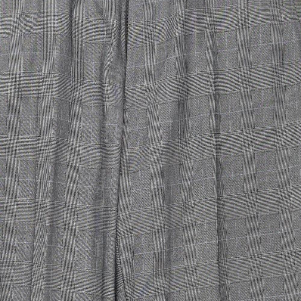 Taylor & Wright  Mens Grey Check  Trousers  Size 34 in L28 in
