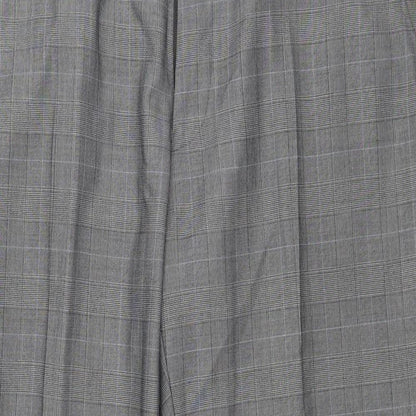 Taylor & Wright  Mens Grey Check  Trousers  Size 34 in L28 in