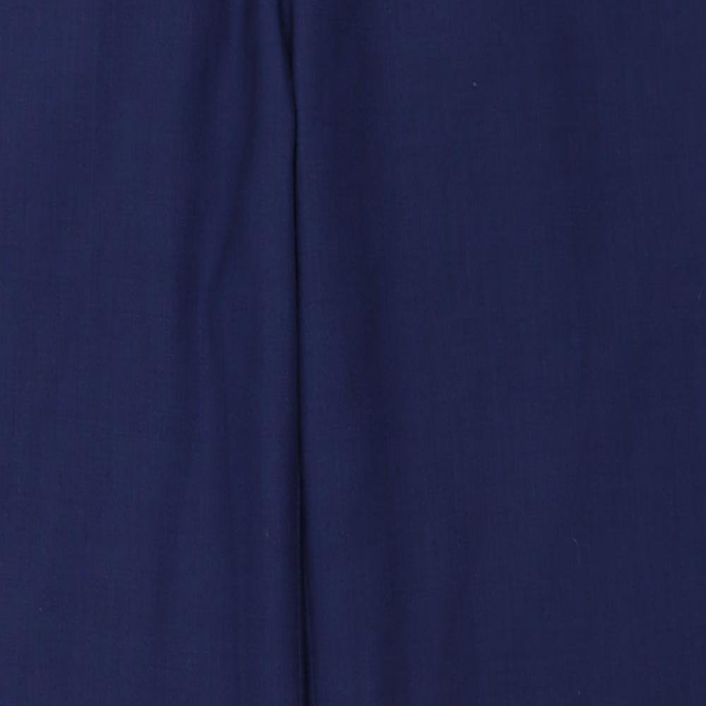 Burton Mens Blue   Trousers  Size 32 in L27 in