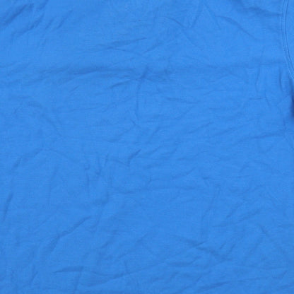 Cedar Wood State  Mens Blue    Polo Size M