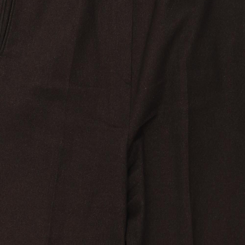 Mens UK Size 36 in Berkertex Regular Fit  Brown Trousers