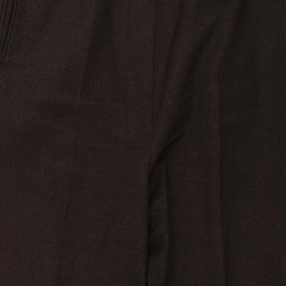 Mens UK Size 36 in Berkertex Regular Fit  Brown Trousers