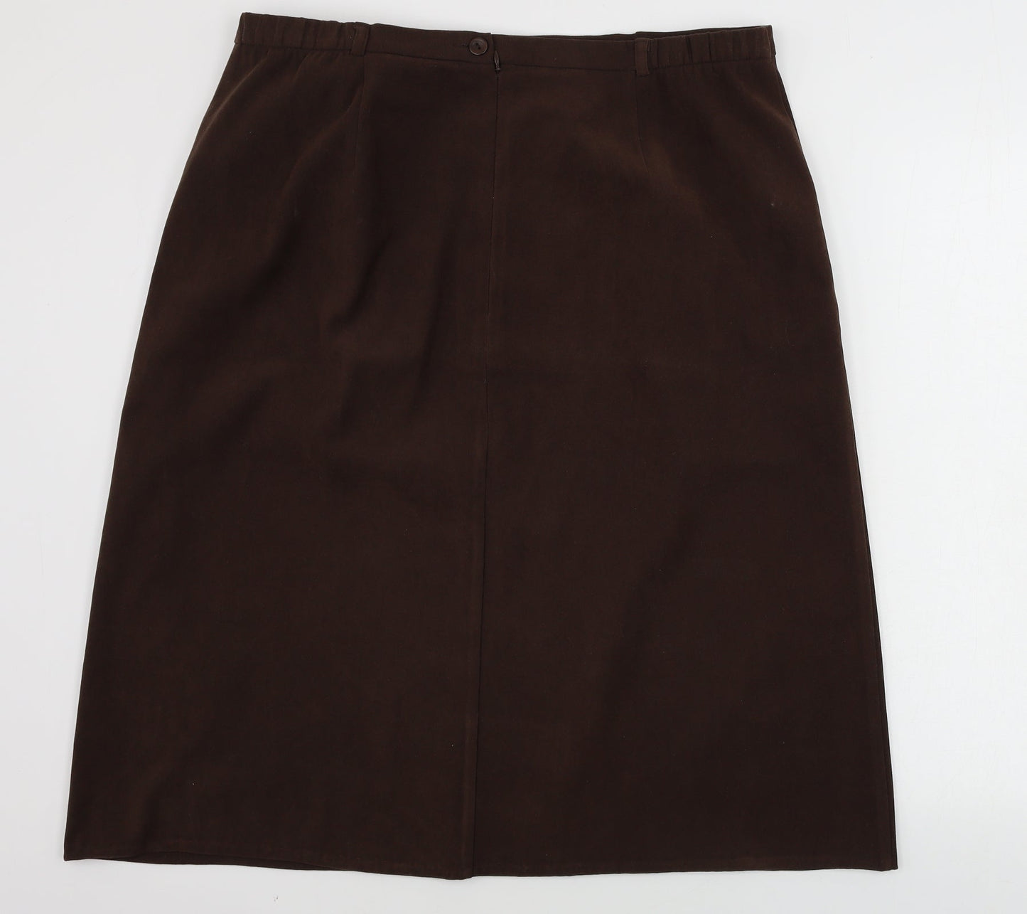 Berkertex Womens Brown   A-Line Skirt Size 34 in