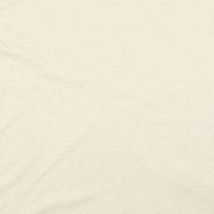 Womens UK Size One Size Casamia Beige Basic T-Shirt