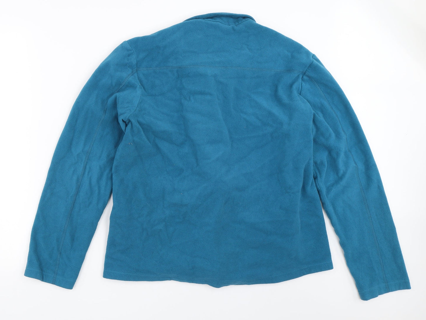 Oxy Lane Womens Blue  Fleece Jacket  Size 2XL