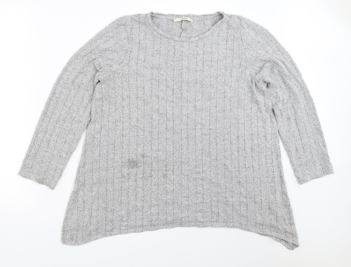 George Womens Grey   Pullover Jumper Size L