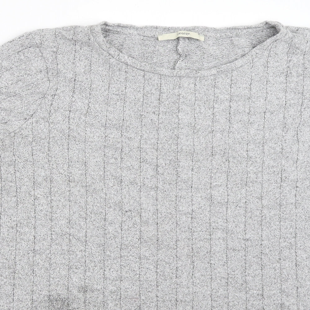 George Womens Grey   Pullover Jumper Size L