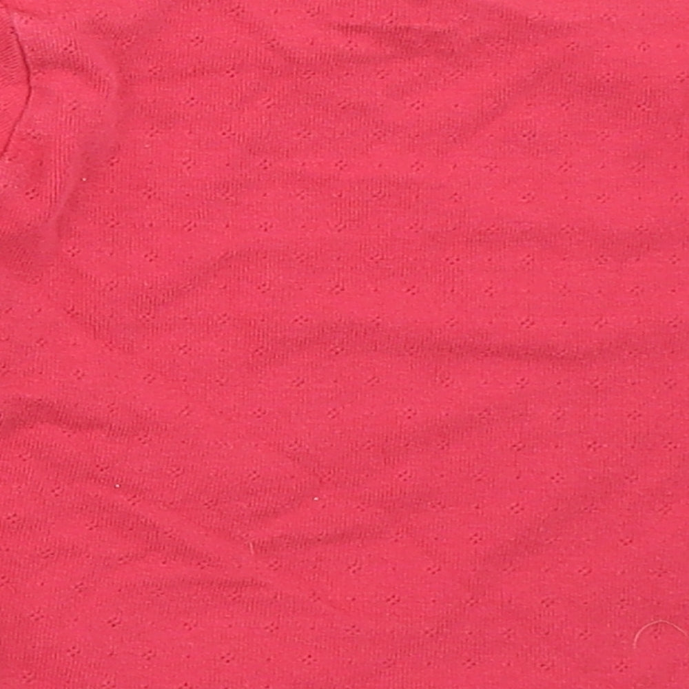 F&F Girls Pink   Basic T-Shirt Size 9-12 Months