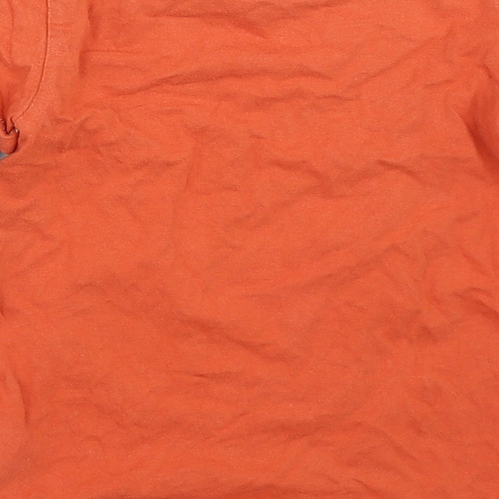 Brand and care label for Next boys’ orange basic t-shirt, size 3, years - lego star wars