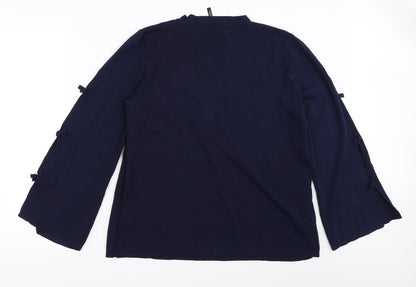 Capsule Womens Blue   Pullover Jumper Size 16