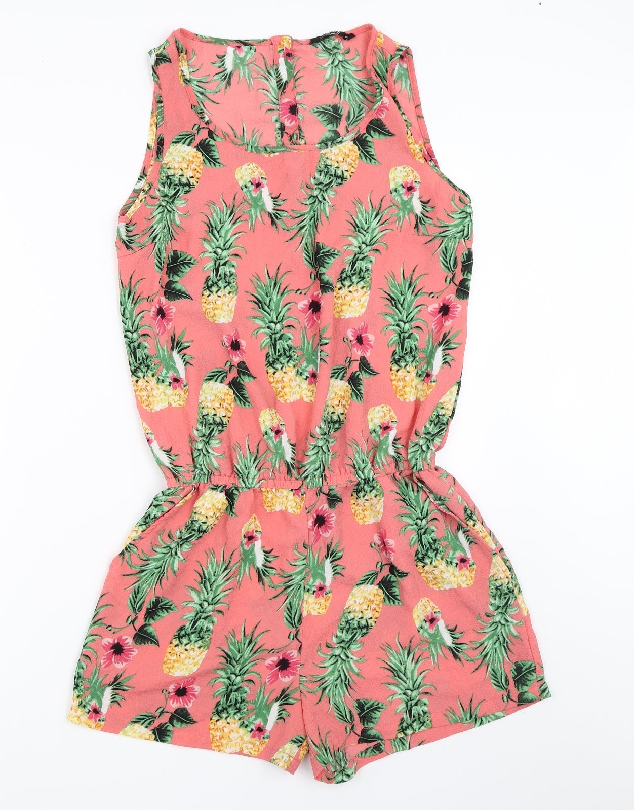 Only Womens Pink   Playsuit One-Piece Size 36