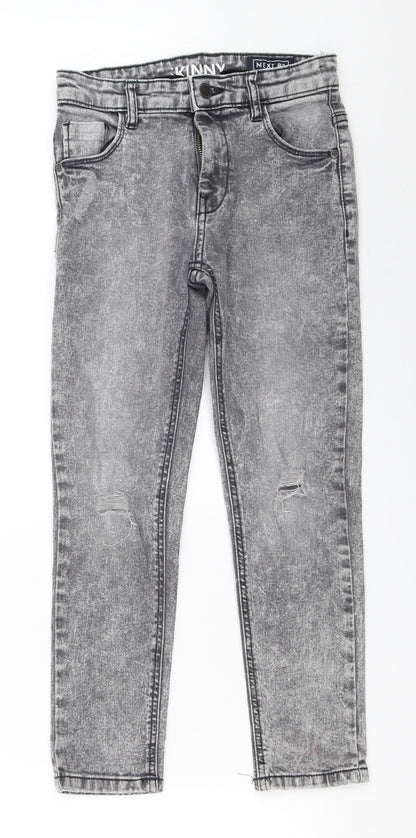 NEXT Girls Grey   Skinny Jeans Size 9 Months