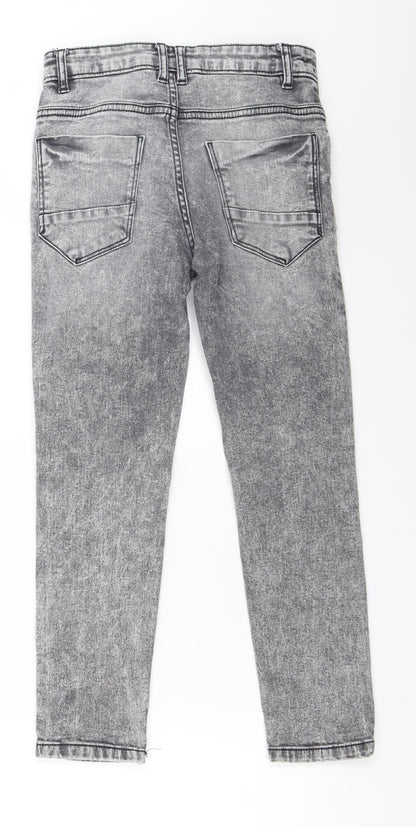 NEXT Girls Grey   Skinny Jeans Size 9 Months