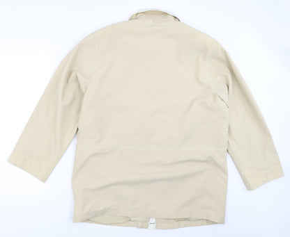 Womens UK Size 16 Canda Beige Overcoat