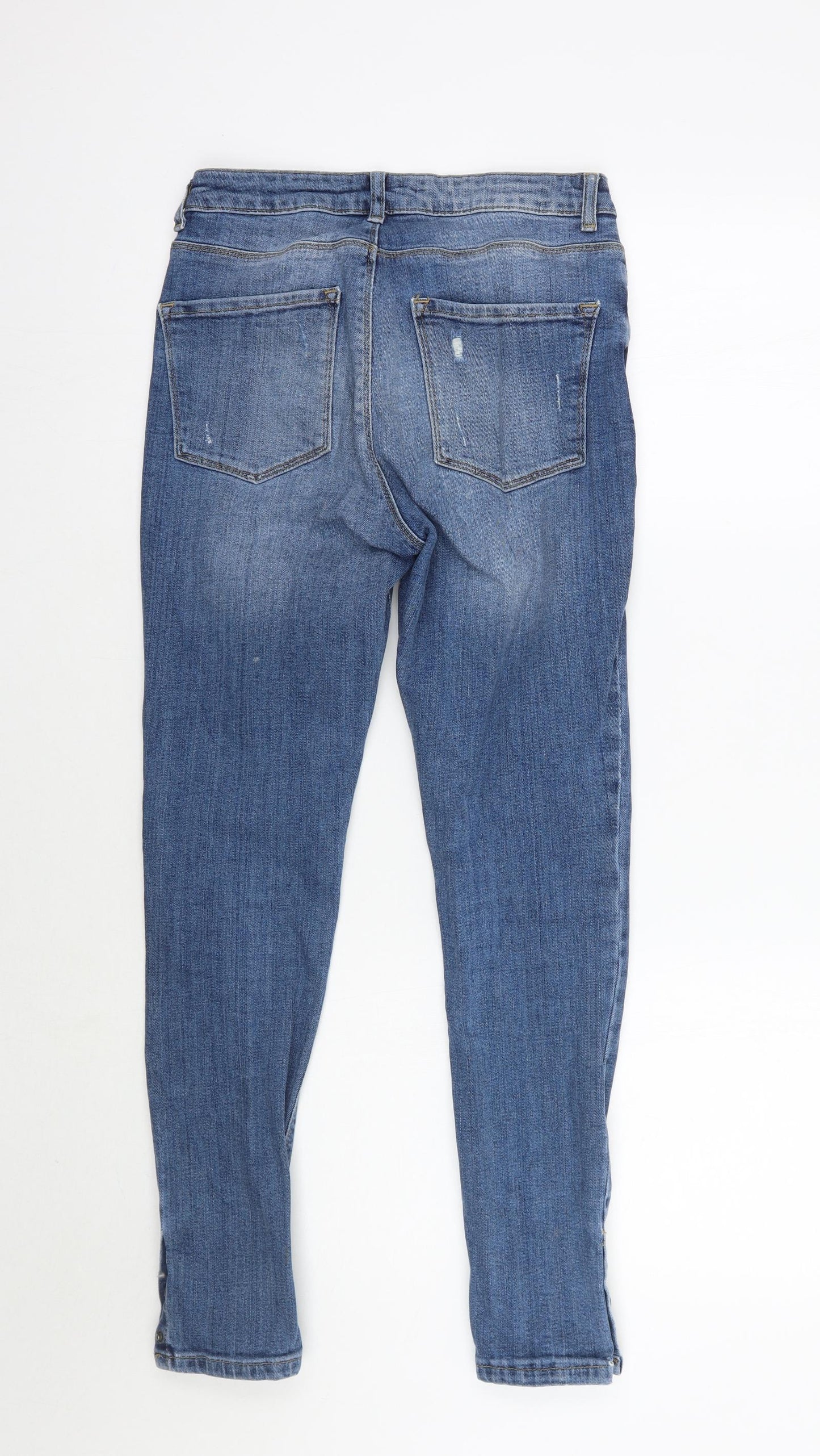 Very Womens Blue   Skinny Jeans Size 8 L27 in