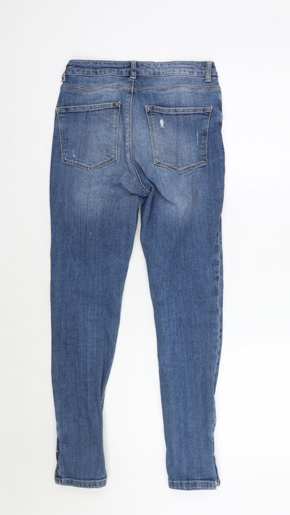 Very Womens Blue   Skinny Jeans Size 8 L27 in