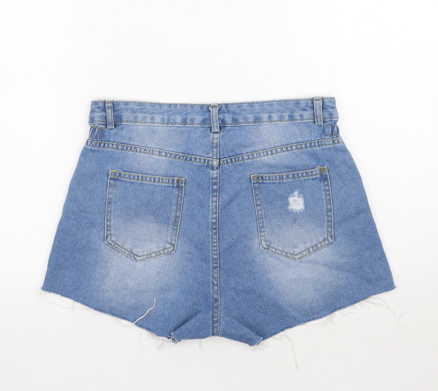 Womens UK Size M Preworn Regular Fit Hot Pants Shorts