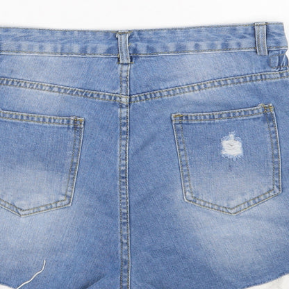 Womens UK Size M Preworn Regular Fit Hot Pants Shorts
