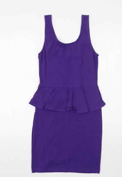 Newlook Womens Purple   A-Line  Size 12
