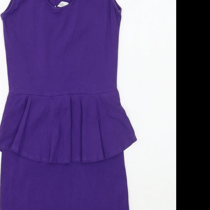 Newlook Womens Purple   A-Line  Size 12
