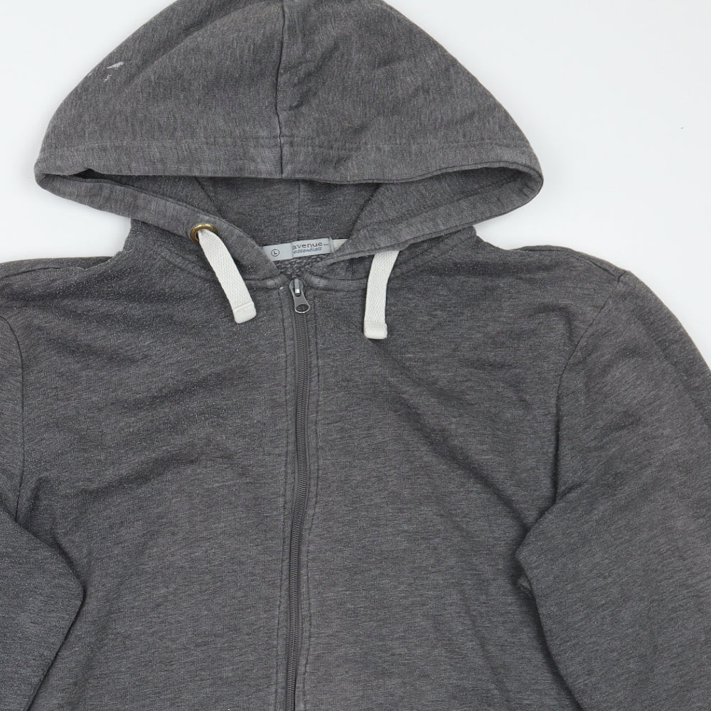 Avenue Mens Grey  Rayon Jacket Coat Size L