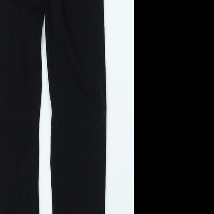 Nutmeg Girls Black   Jegging Trousers Size 12 Years