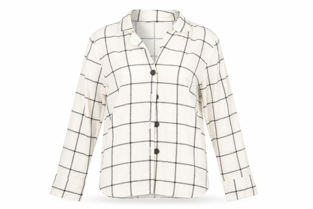 Womens UK Size 6 New Look White Basic Button-Up
