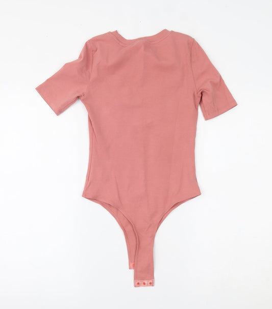 SheIn Womens Pink   Bodysuit One-Piece Size XS