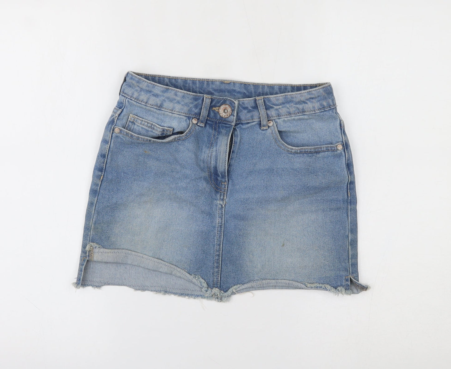 NEXT Girls Blue   Mini Skirt Size 12 Years