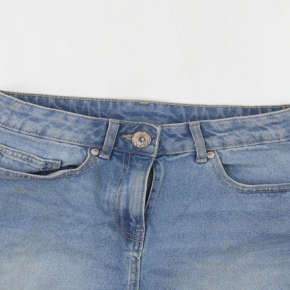 NEXT Girls Blue   Mini Skirt Size 12 Years