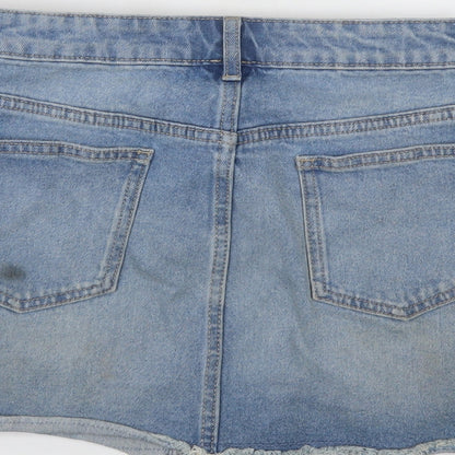 NEXT Girls Blue   Mini Skirt Size 12 Years