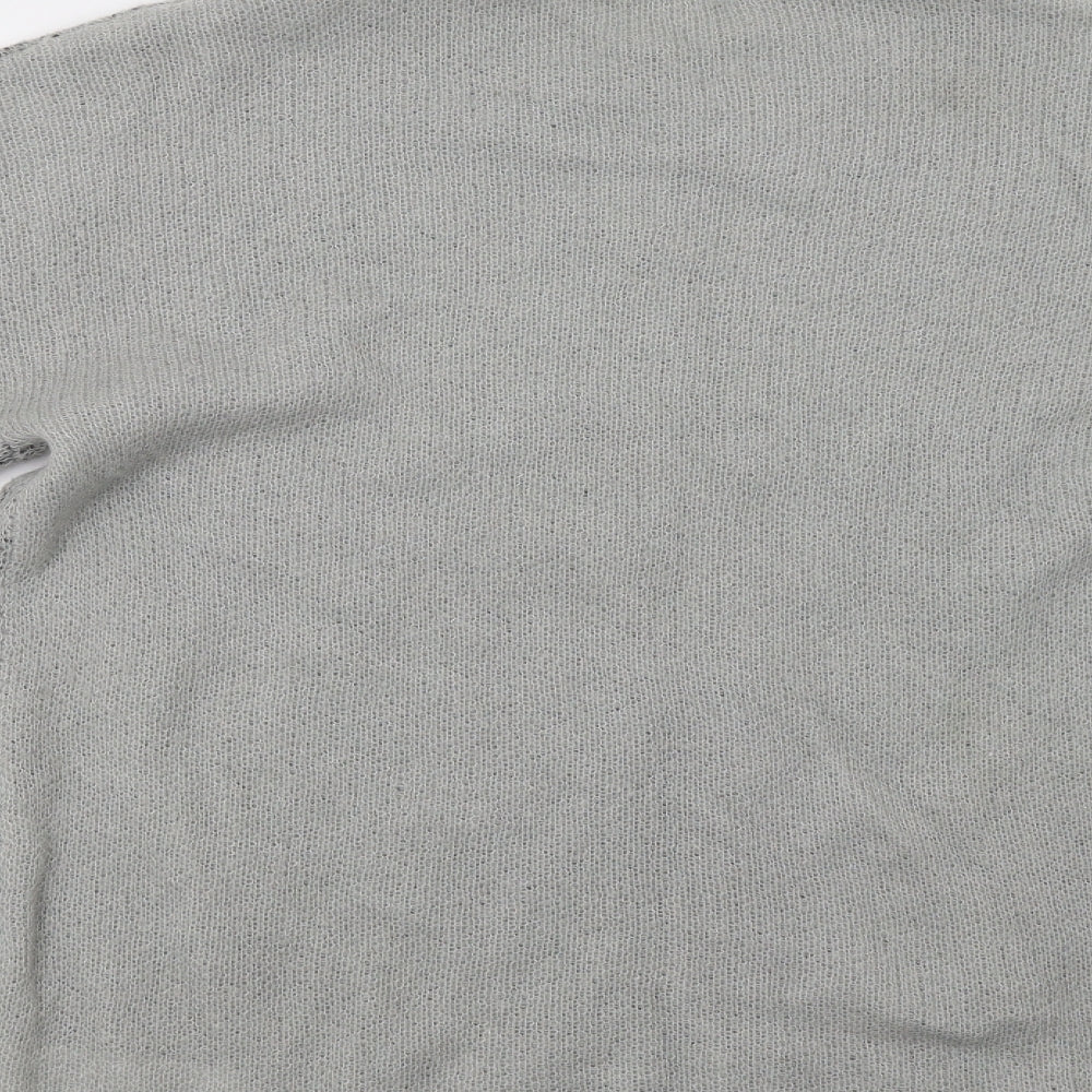 Womens UK Size S Noisy may Grey Pullover Jumper