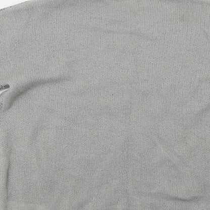 Womens UK Size S Noisy may Grey Pullover Jumper