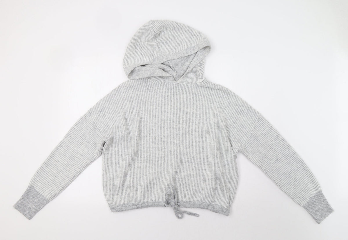 Additional front view of Primark women’s green pullover hoodie, size M
