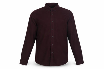 Mens UK Size S M&S Purple  Button-Up Long Sleeve Casual Shirt
