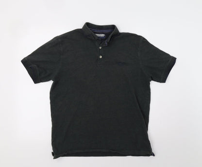 Headland Mens Green    Polo Size M