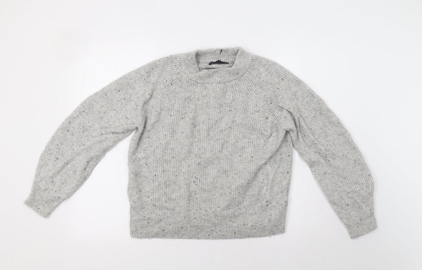 Womens UK Size M M&S Grey Pullover Jumper