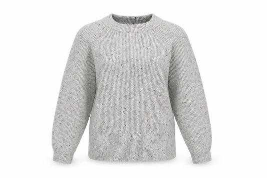 Front view of Marks & Spencer women’s grey jumper, size M
