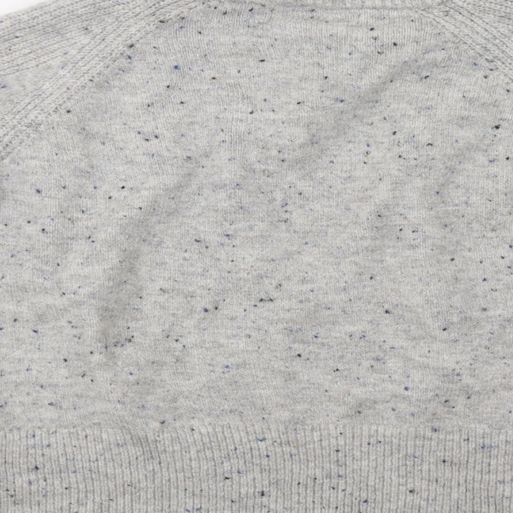 Womens UK Size M M&S Grey Pullover Jumper