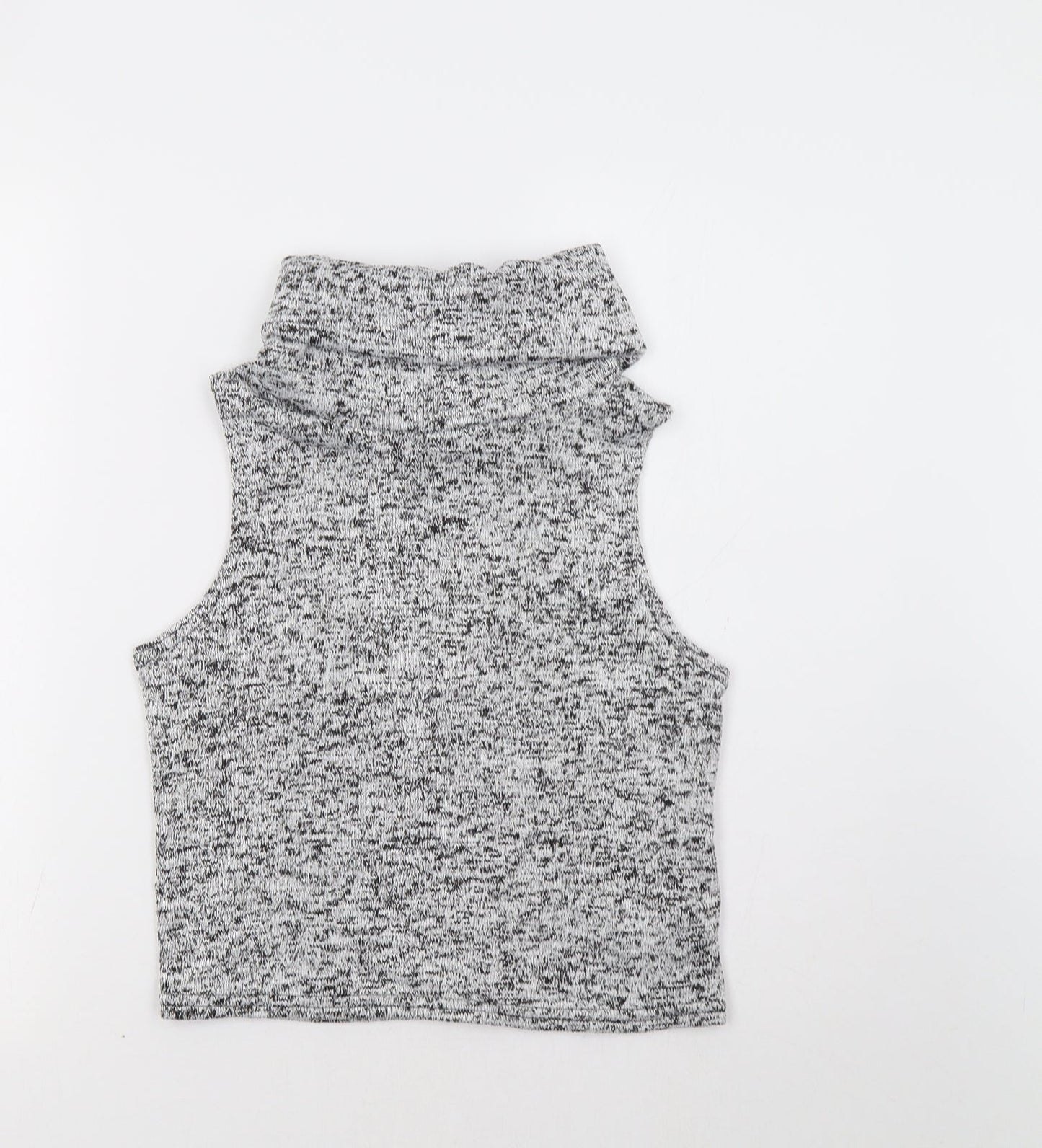 Womens UK Size S New Look Grey Pullover Jumper